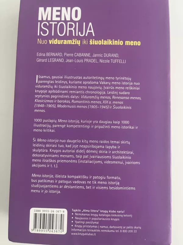 Meno istorija nuo viduramžių iki šiuolaikinio meno - Larousse, knyga 3