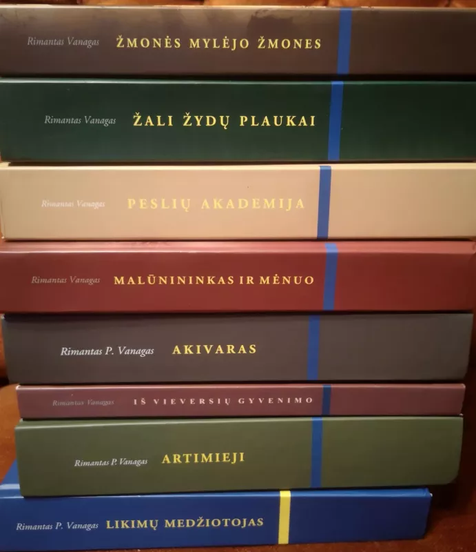 Knygų serija „Sieliai“ 1-8 tomai, 2002-2025 m. - Rimantas Vanagas, knyga 2