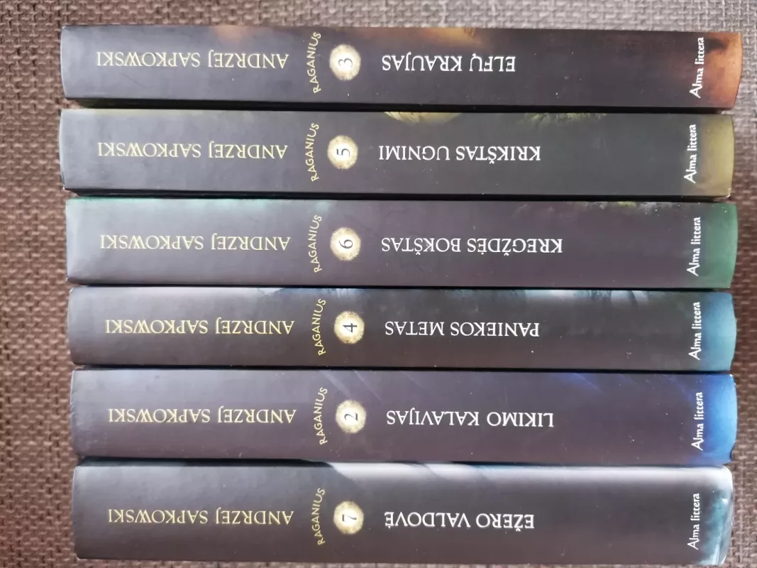 Raganius 2-7 dalys - Andrzej Sapkowski, knyga 2
