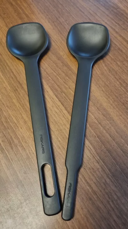 Salotų šaukštai / žnyplės Fiskars FF - , namai ir interjeras 5