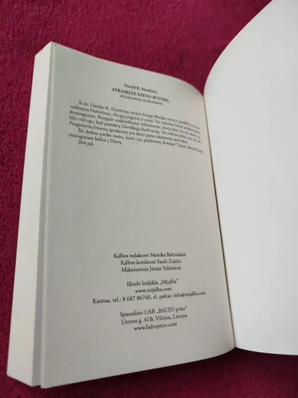 Atraskite Dievo buvimą - David R. Hawkins, knyga 5