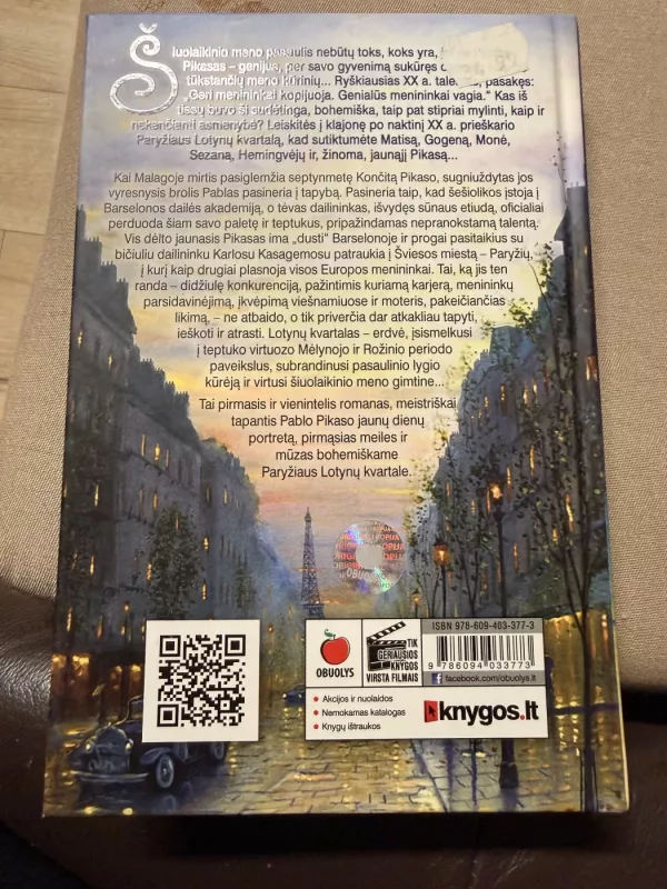 Lotynų kvartalas. Jaunasis Picasso  Paryžiuje - Gary Van Haas, knyga 3