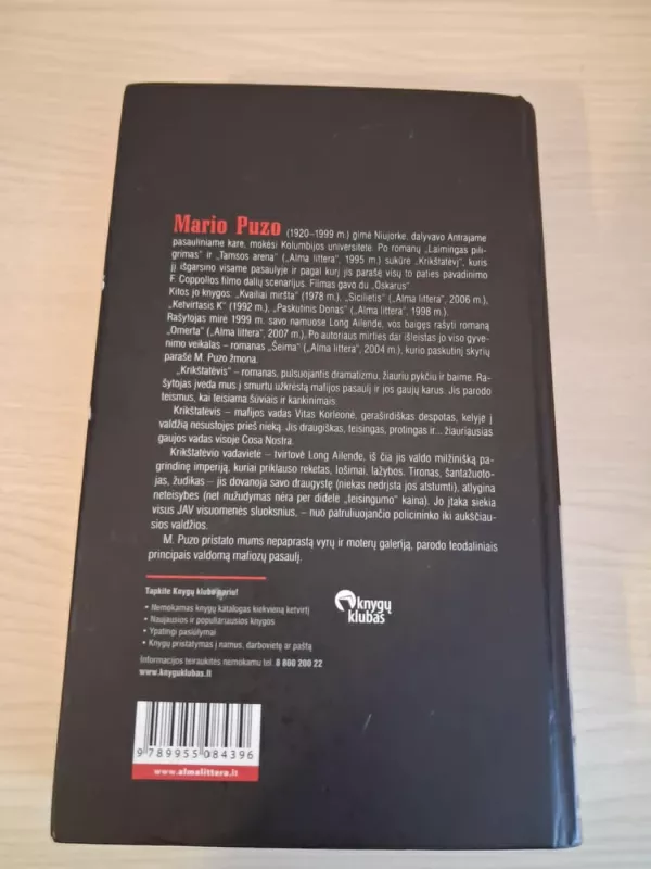Krikštatėvis - Mario Puzo, knyga 3