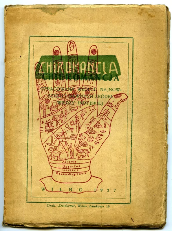 Chiromancja (chiromantija) - W. Z., knyga 2