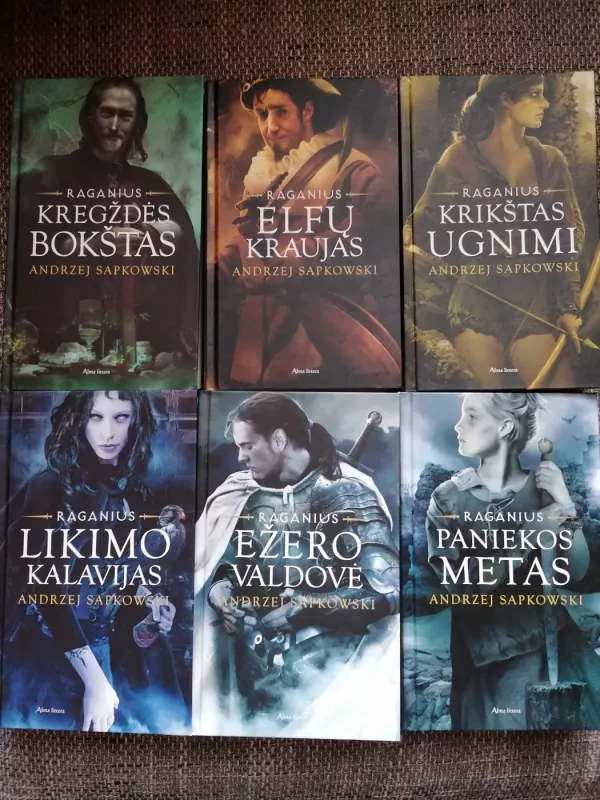 Raganius 2-7 dalys - Andrzej Sapkowski, knyga 3