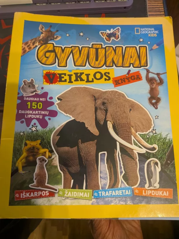 Gyvūnai Veiklos knyga - Autorių grupė, knyga 3