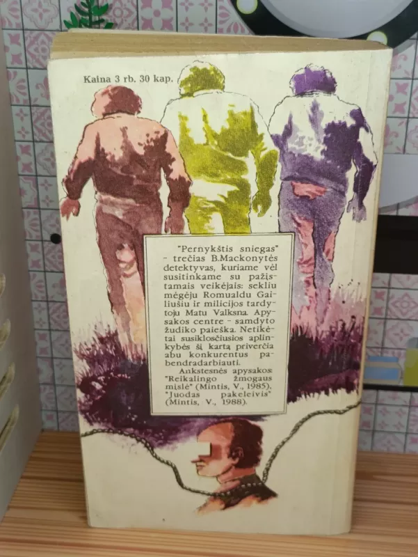 Pernykštis sniegas - Birutė Mackonytė, knyga 3