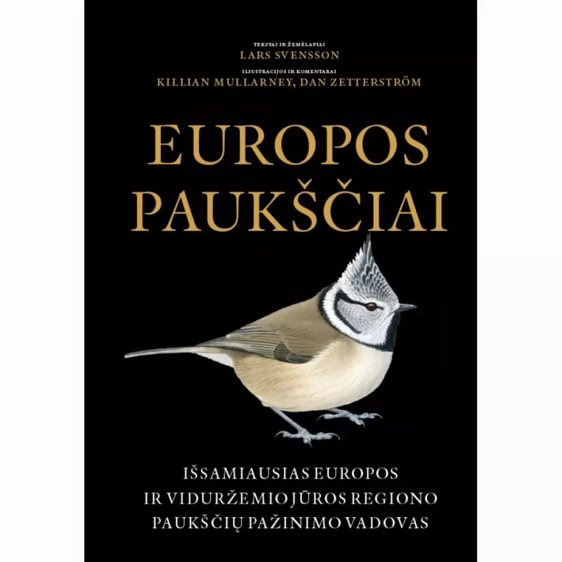 Europos paukščiai - Lars Svensson, Killian Mullarney, Dan Zetterström, Peter, knyga 2