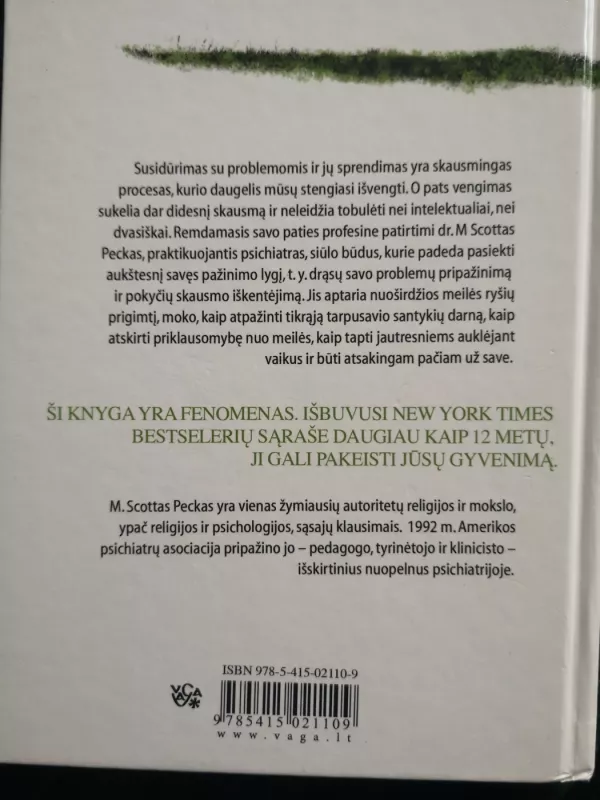 Nepramintuoju taku - Scott Peck, knyga 4