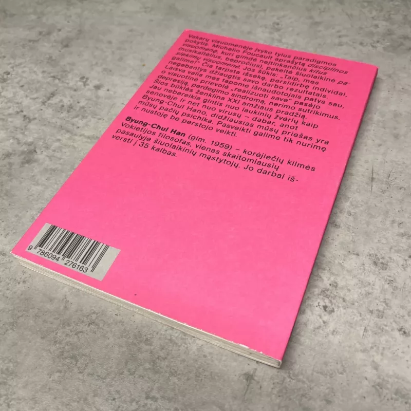 Nuovargio visuomenė - Byung-Chul Han, knyga 4