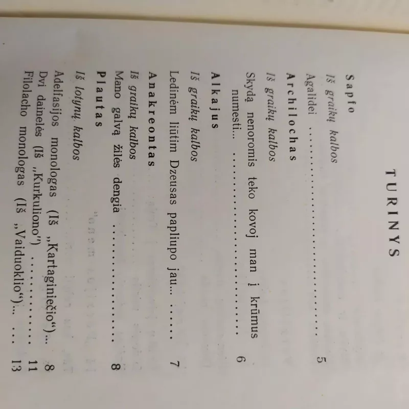 Iš antikinės poezijos - Autorių Kolektyvas, knyga 3