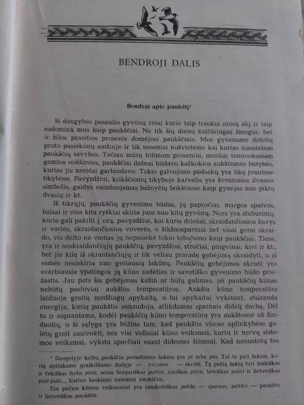 Lietuvos paukščiai, tomas I - Tadas Ivanauskas, knyga 3