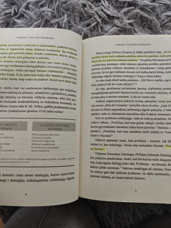 4 vykdymo disciplinos - Sean Covey, knyga 4