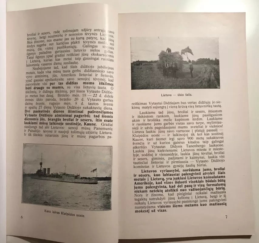 Į Lietuvą Vytauto Didžiojo metais - Lietuvos Šaulių sąjunga, knyga 6