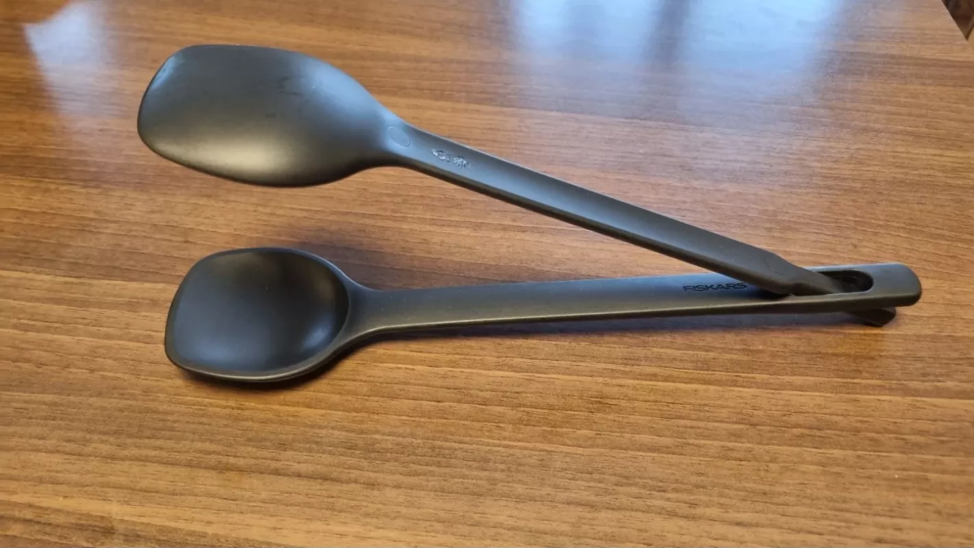 Salotų šaukštai / žnyplės Fiskars FF - , namai ir interjeras 6