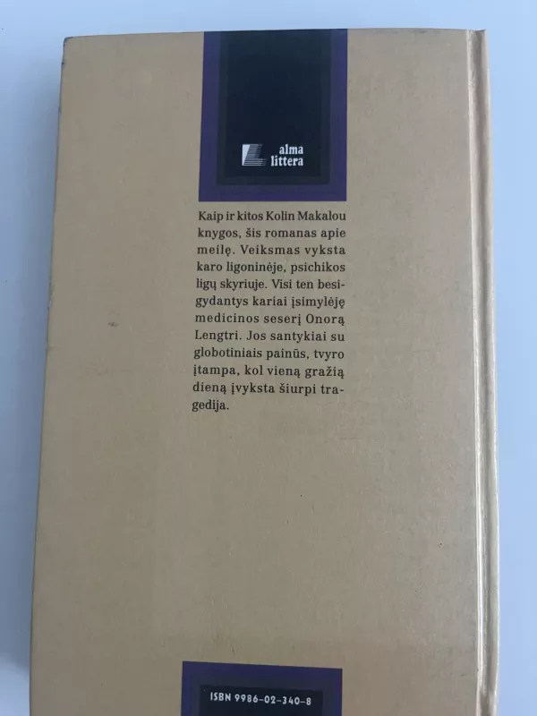 Nepadori aistra - Colleen McCullough, knyga 3