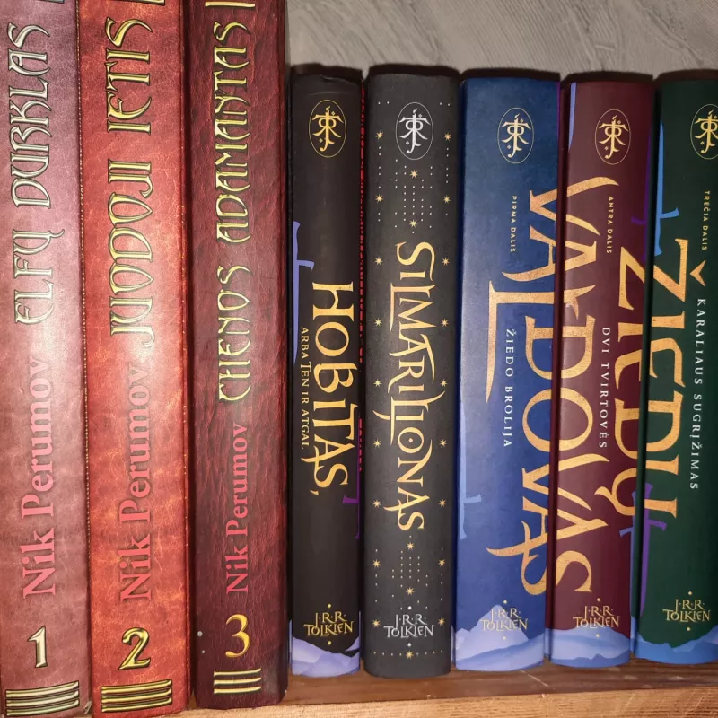 Žiedų valdovas 1-9 dalys. - J. R. R. Tolkien, knyga 6