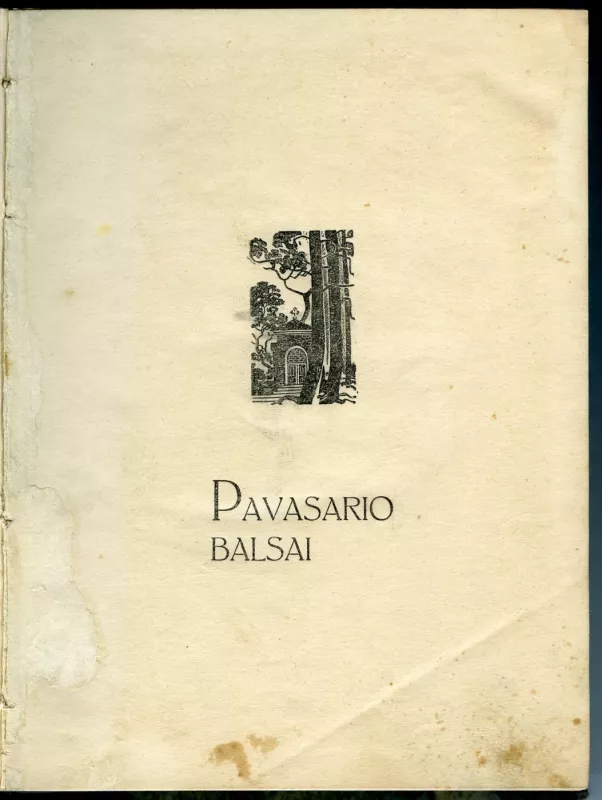 Pavasario balsai -  Maironis, knyga 3