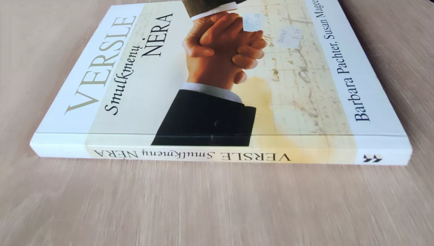 Versle smulkmenų nėra - Barbara Pachter, knyga 4