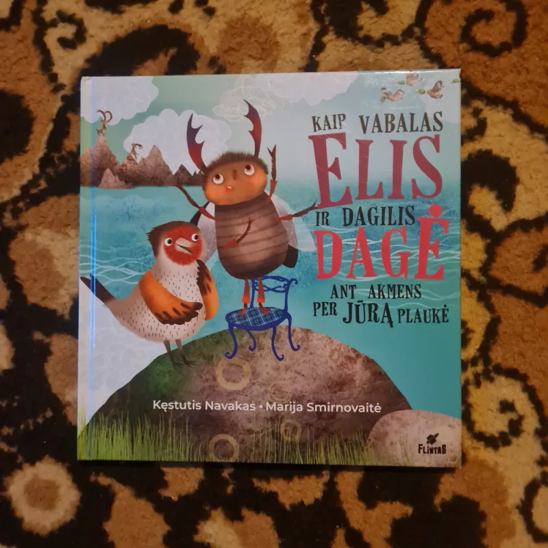 KAIP ELIS IR DAGĖ PER JŪRĄ ANT AKMENS PLAUKĖ - Kęstutis Navakas, knyga 2