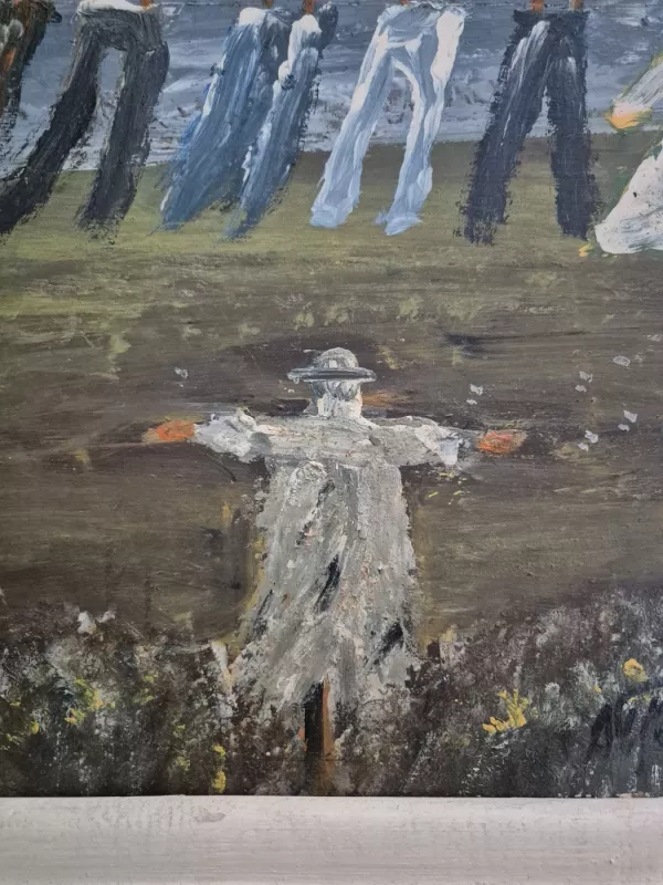 Algimantas Puipa paveikslas Kaliausė 40 cm x 40 cm. Kartonas, aliejus. - , namai ir interjeras 4