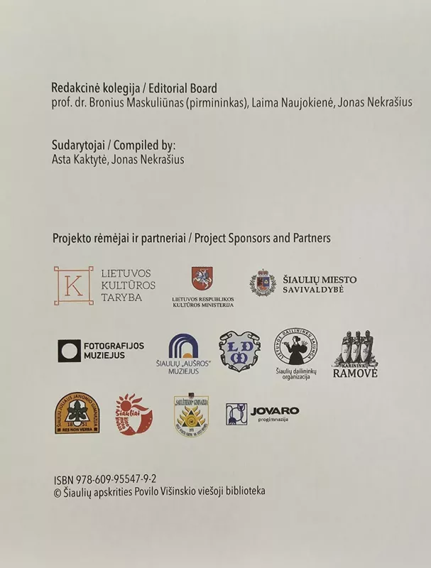 Gerardas Bagdonavičius ir Šiaulių krašto knygos ženklai - Kaktytė, Nekrašius, knyga 3