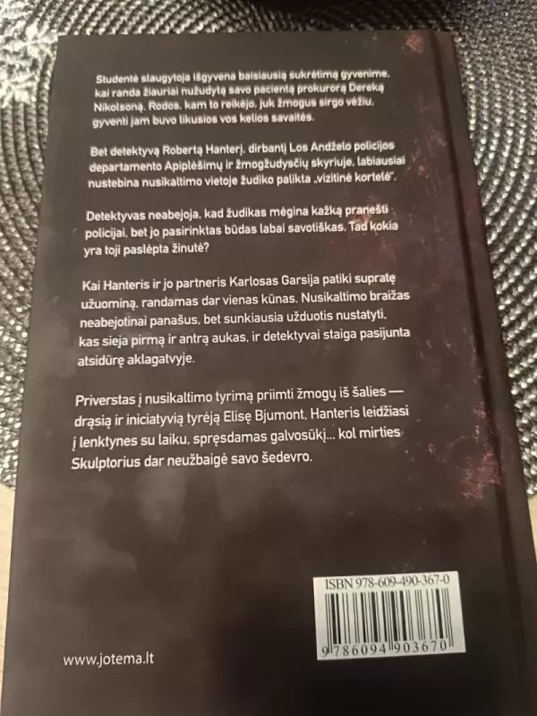 Mirties skulptorius - Chris Carter, knyga 4