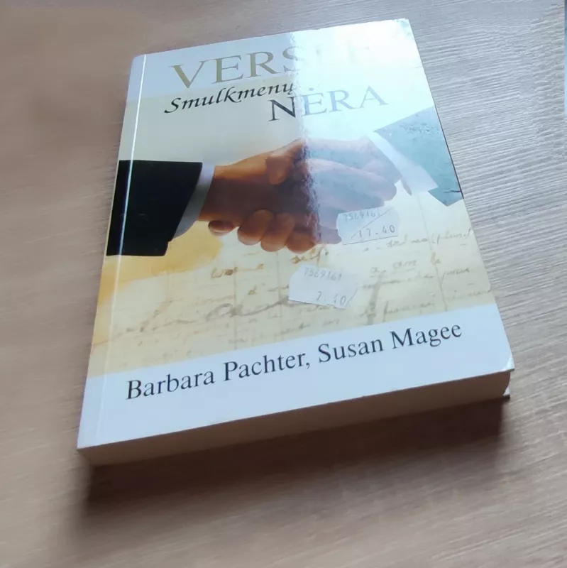 Versle smulkmenų nėra - Barbara Pachter, knyga 3