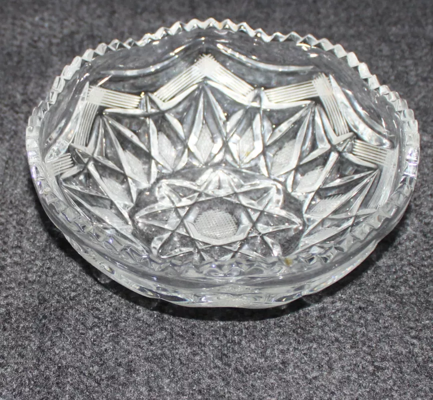 Vintažinis krištolinis dubenėlis - , namai ir interjeras 3