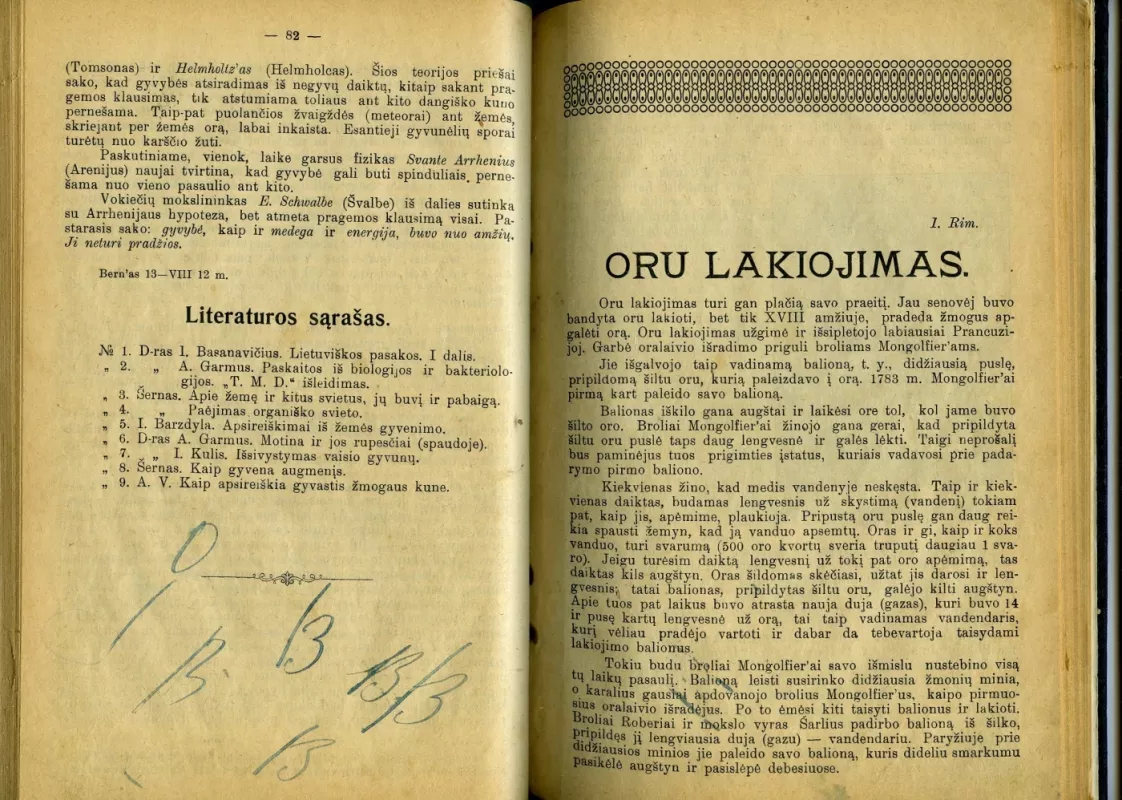 Vilniaus kalendorius 1913 metams - Lietuvos ūkininkas, knyga 6