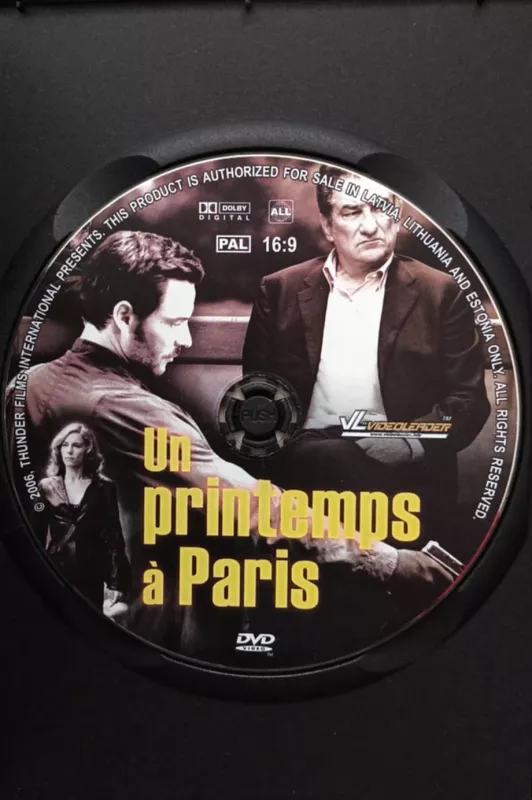 „Un printemps à Paris“ (Pavasaris Paryžiuje) DVD, lietuvių k. - Jacques Bral, plokštelė 6