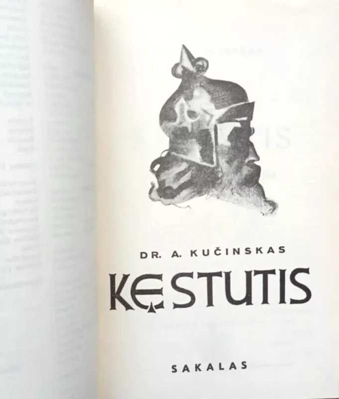 Kęstutis, Lietuvos istoriografija - Antanas Kučinskas, knyga 4