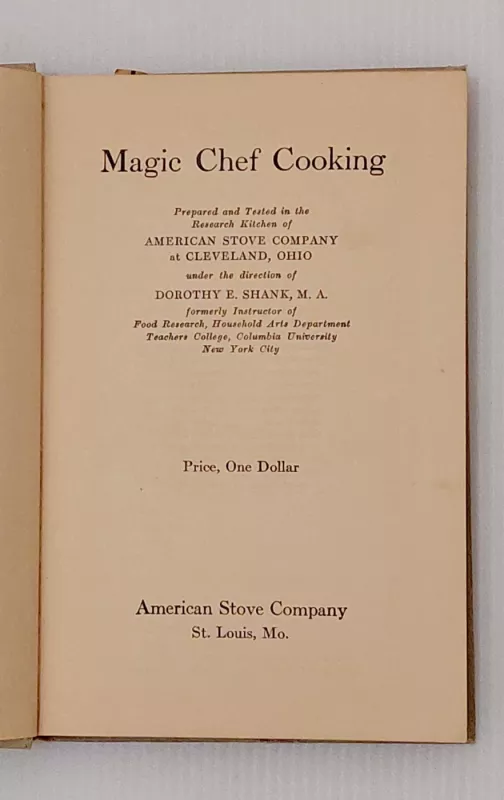 Magic Chef Cooking - Dorothy E. Shank, knyga 5