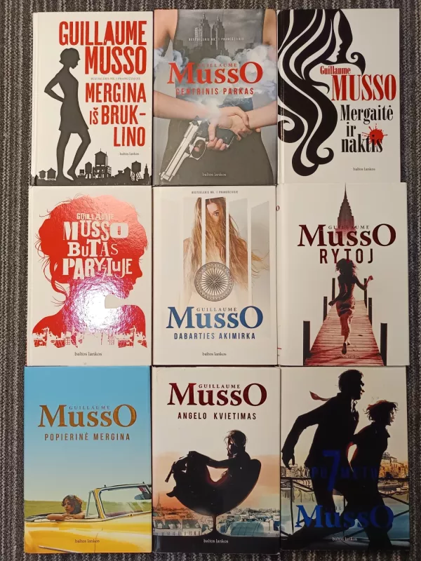 Musso ir Miręs iki sutemų visos 21vnt urmu - Guillaume Musso, knyga 2