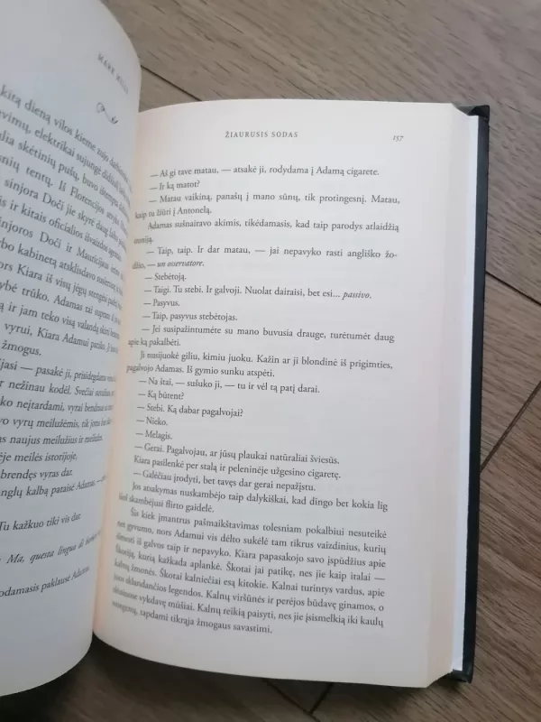 Žiaurusis sodas - Mark Mills, knyga 5