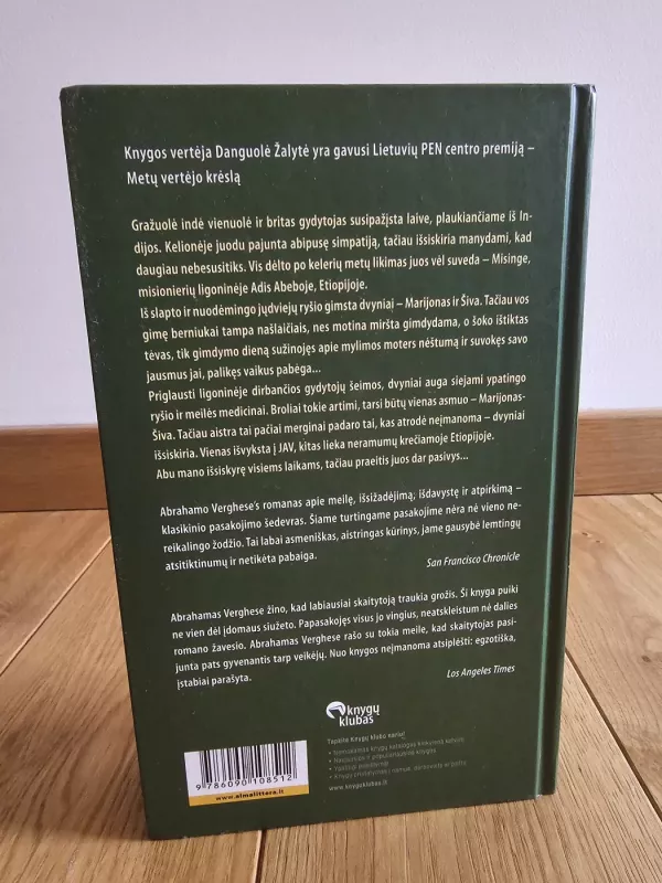 Vienuolės paslaptis - Abraham Verghese, knyga 4