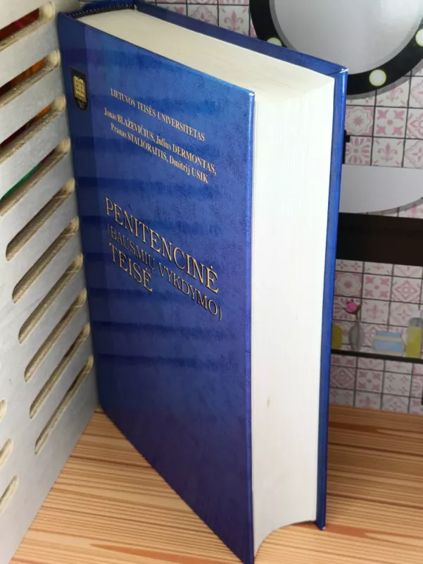 Penitencinė (bausmių vykdymo) teisė - Jonas Blaževičius, Julius  Dermontas, Pranas Stalioraitis, Dmitrij Usik, knyga 4