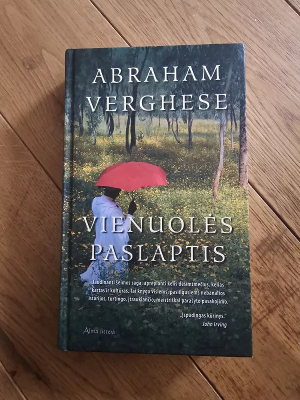 Vienuolės paslaptis - Abraham Verghese, knyga 3