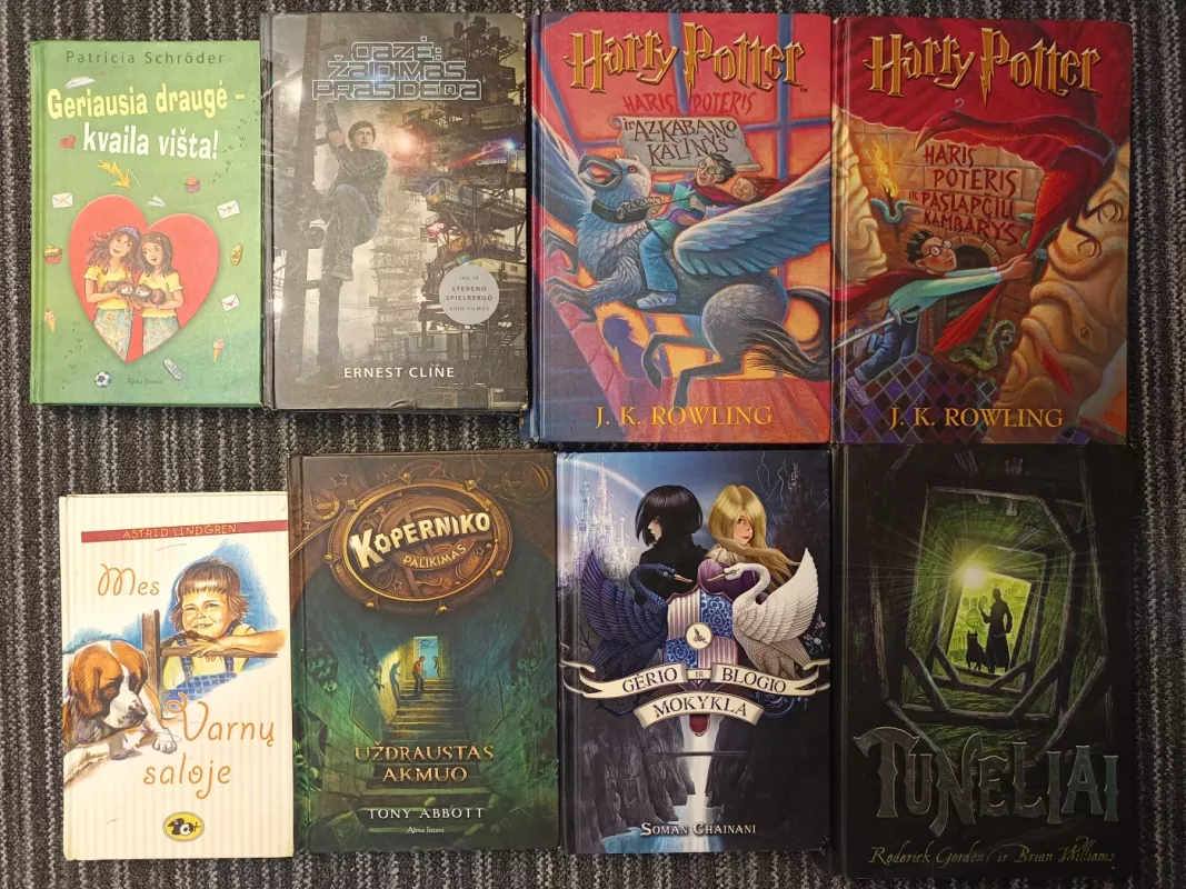 Vaikiškos knygos Haris Poteris ir kt - Rowling J. K., knyga 4