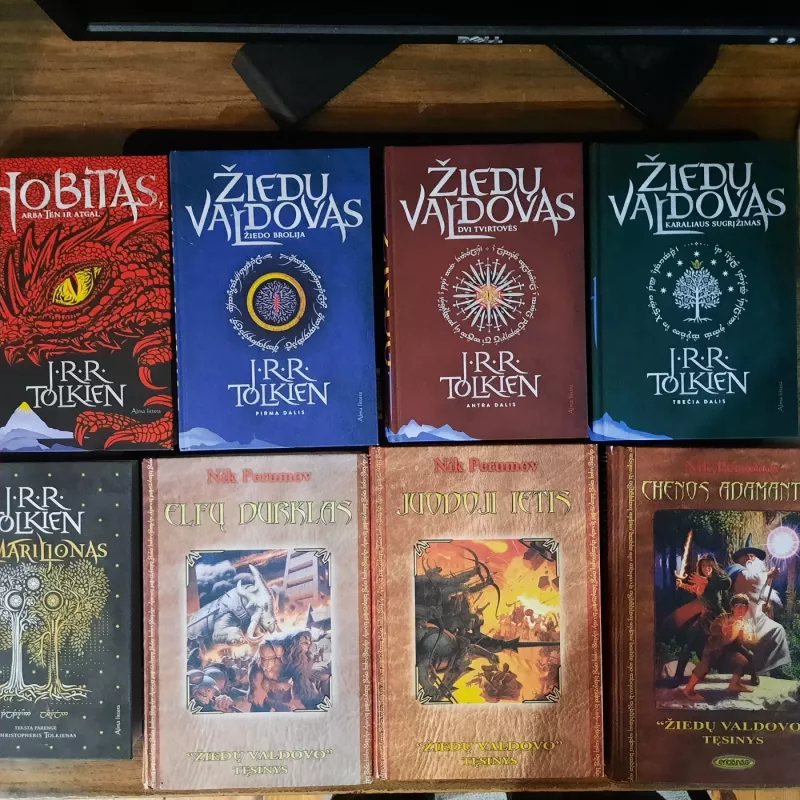 Žiedų valdovas 1-9 dalys. - J. R. R. Tolkien, knyga 4