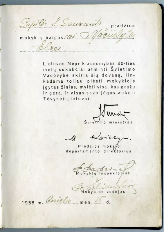 Naujoji Lietuva - Kazys Binkis, knyga 5