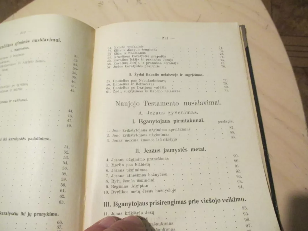 Sutrumpinti Senojo ir Naujojo Testamento nusidavimai - nera, knyga 5