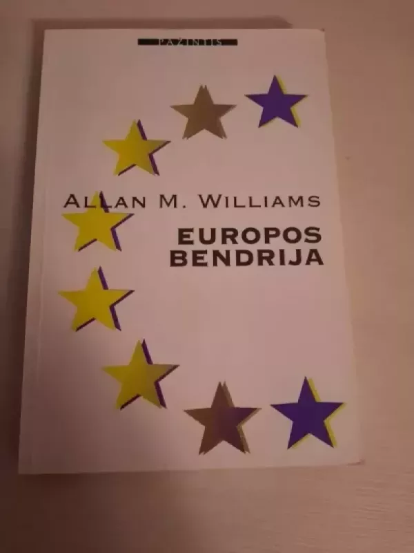 Europos bendrija. Integracijos prieštaravimai - Allan M. Williams, knyga 2