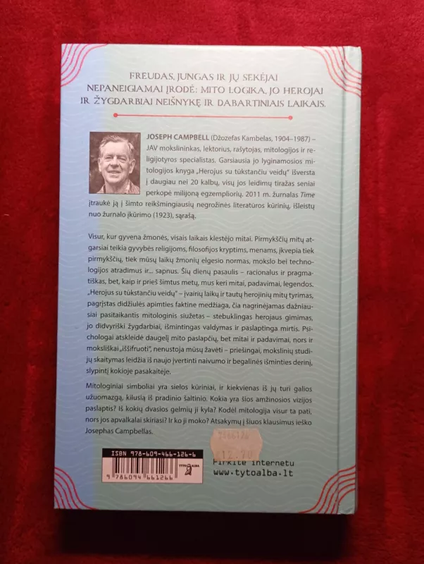 Herojus su tūkstančiu veidų - Joseph Campbell, knyga 3