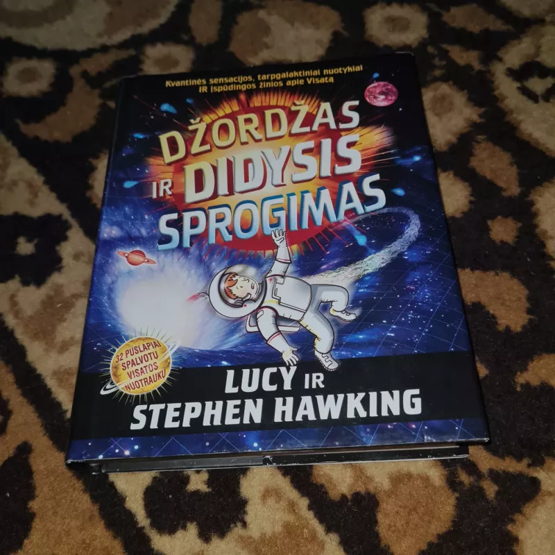Džordžas ir Didysis sprogimas - Stephen Hawking, Lucy  Hawking, knyga 2