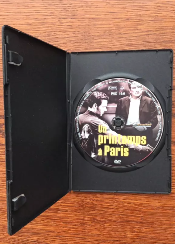 „Un printemps à Paris“ (Pavasaris Paryžiuje) DVD, lietuvių k. - Jacques Bral, plokštelė 5