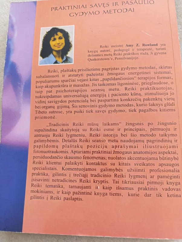 Tradicinis reiki mūsų laikams - Amy Z. Rowland, knyga 5