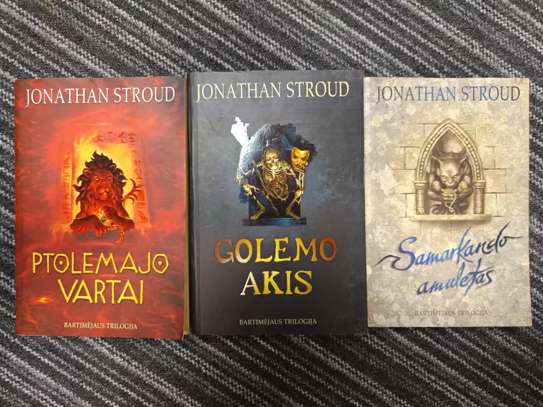 Bartimėjaus trilogija+Ypatingų vaikų namai - Jonathan Stroud, knyga 3