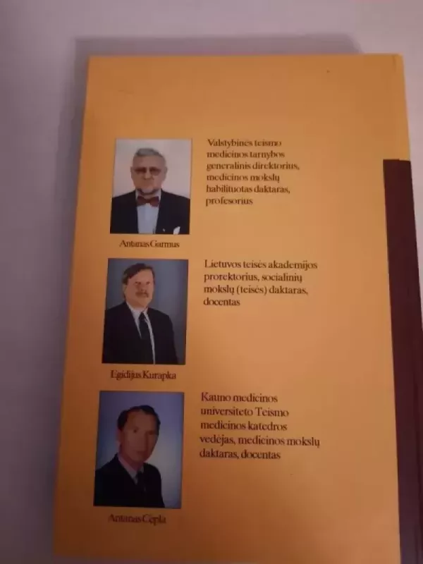 Teismo medicina - Cepla A. Garmus A. Kurapka E., knyga 3