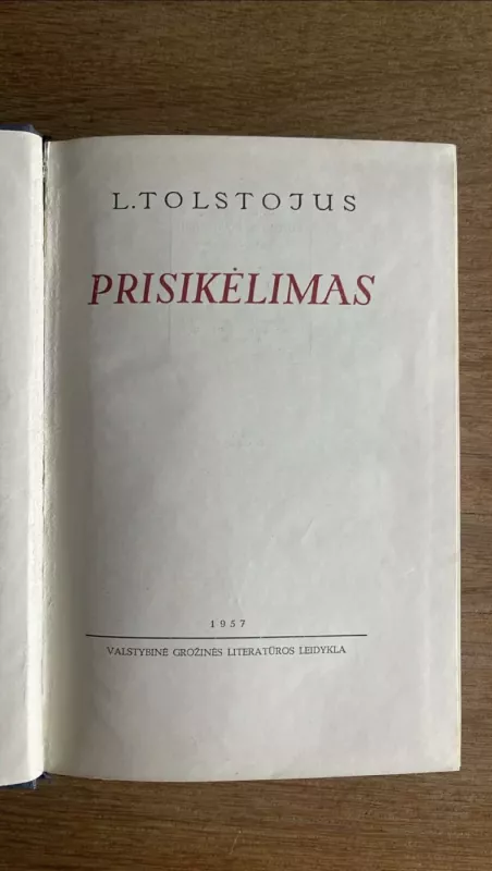 Prisikėlimas - Levas Tolstojus, knyga 3